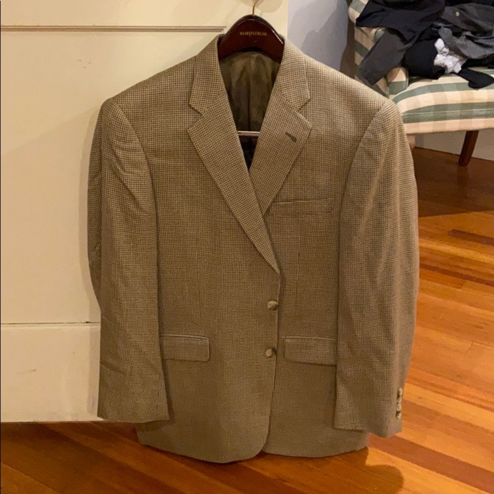 Burberry tweed sport coat 42R